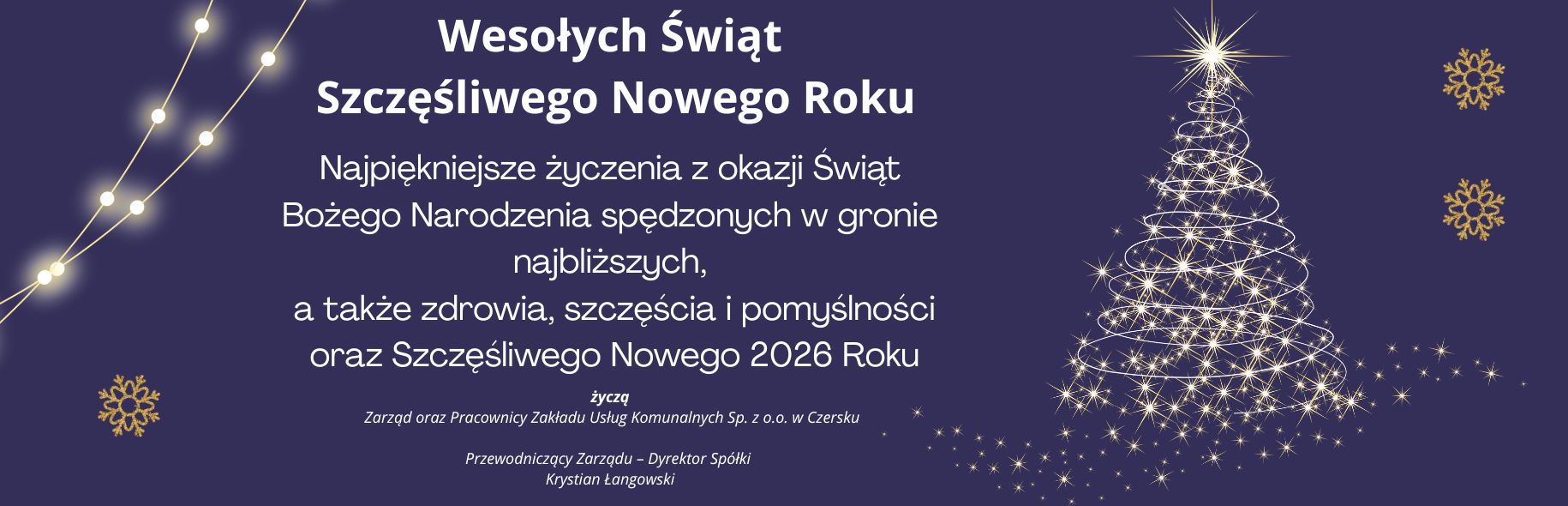 Życzenia świąteczne